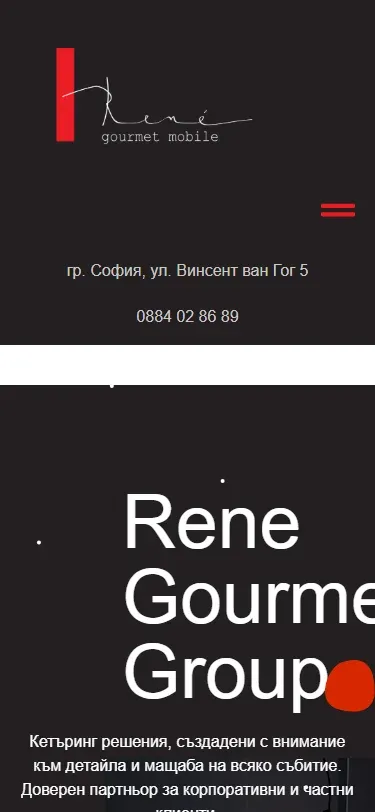 Rene Catering mobile